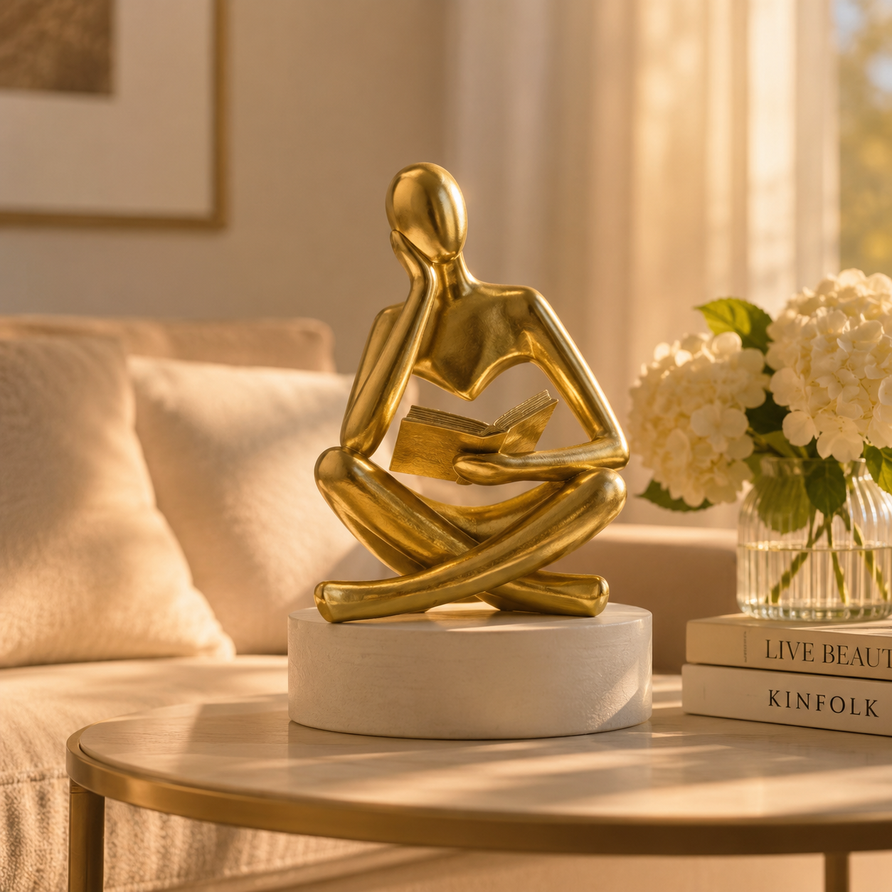 Thinker Sculpture Figurine