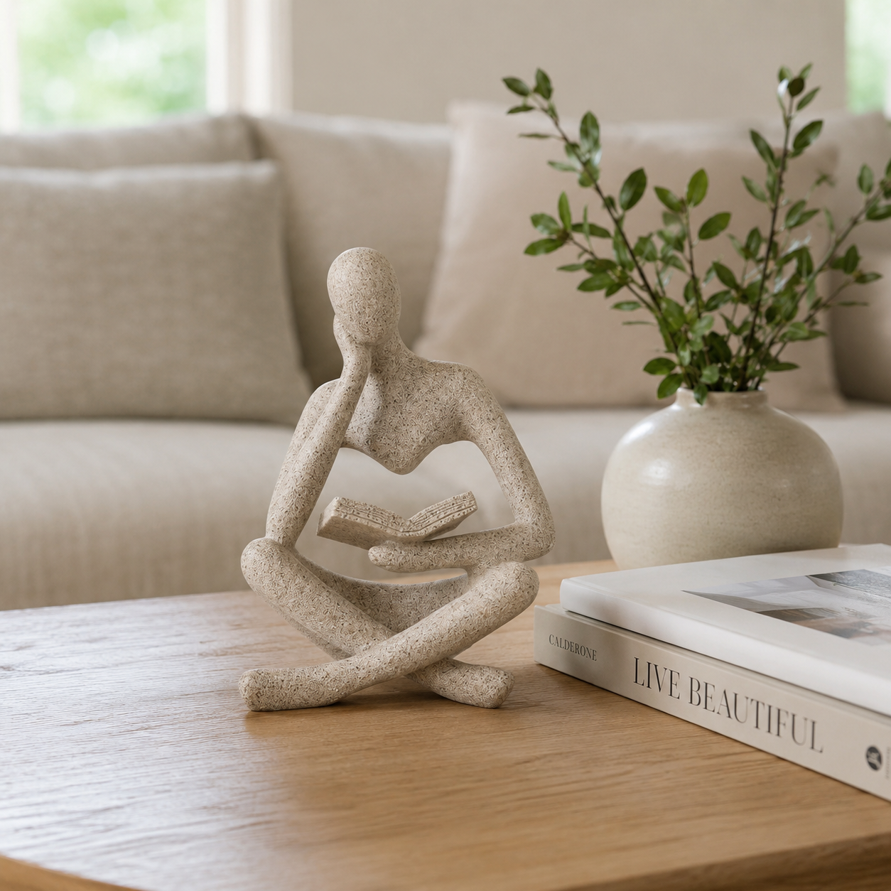 Thinker Sculpture Figurine