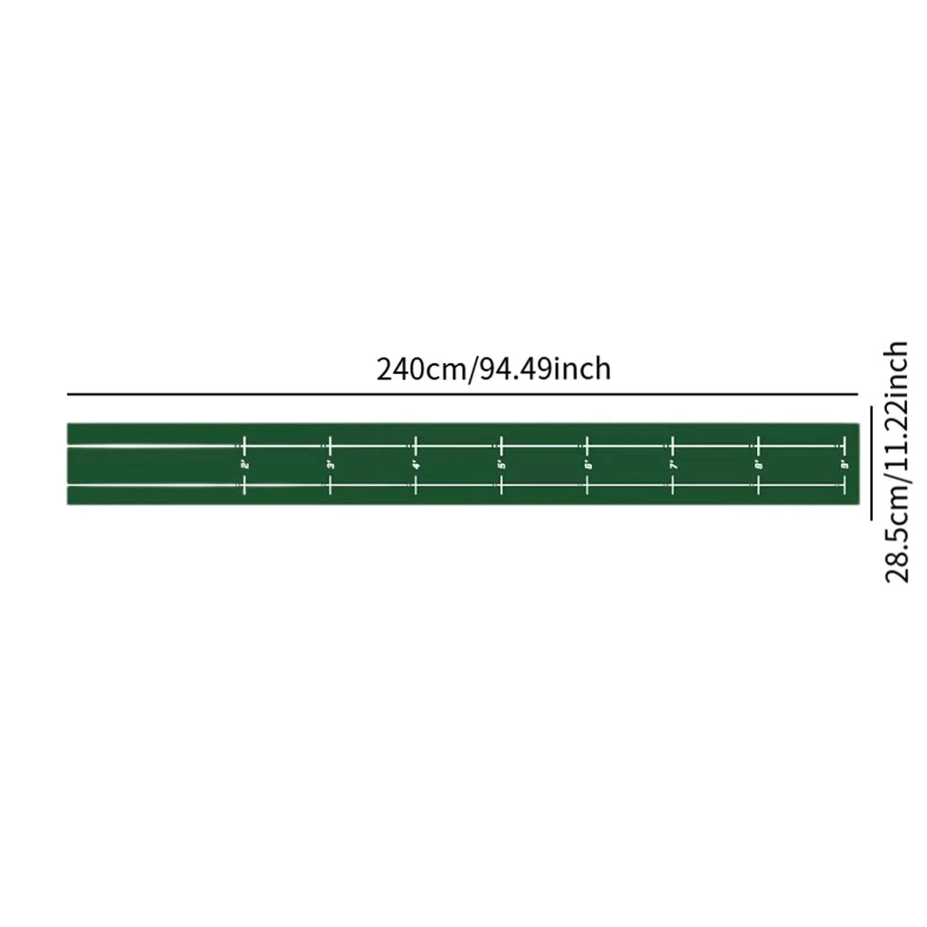 Golf Putting Mat – Portable Indoor Practice Green, Gift Set