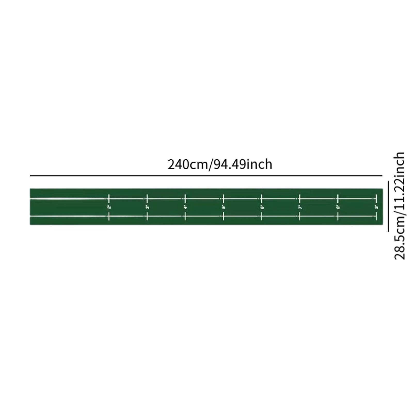 Golf Putting Mat – Portable Indoor Practice Green, Gift Set