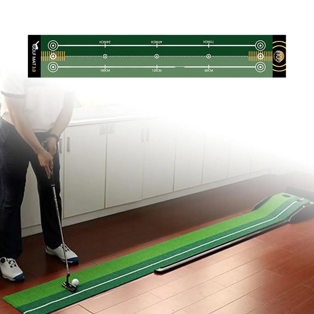 Golf Putting Mat – Indoor Practice Green for Office & Park