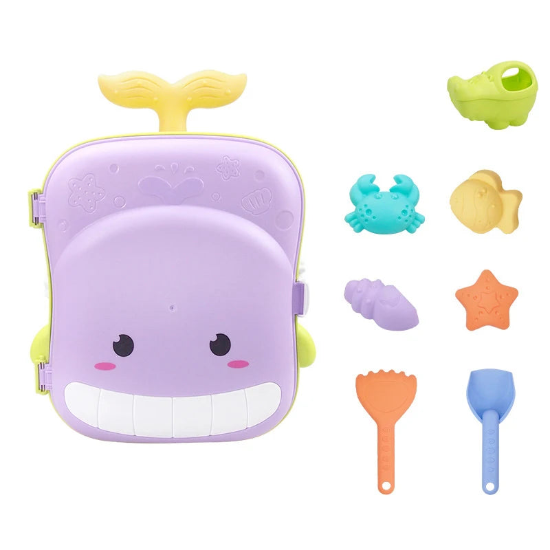 Kids Beach & Sand Toy Set – Bucket & Spade Sandpit Play Toys for Toddlers
