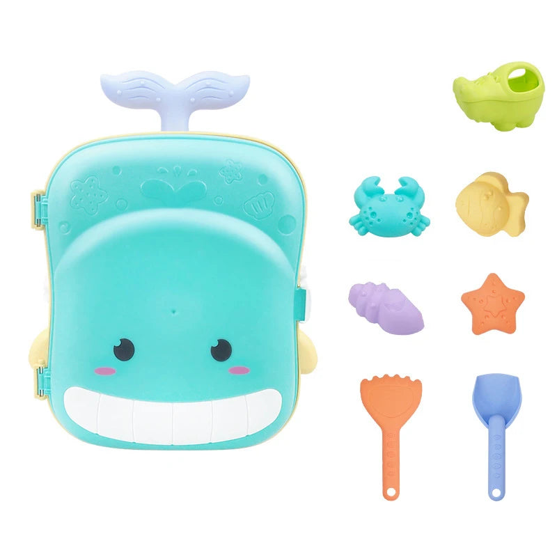 Kids Beach & Sand Toy Set – Bucket & Spade Sandpit Play Toys for Toddlers