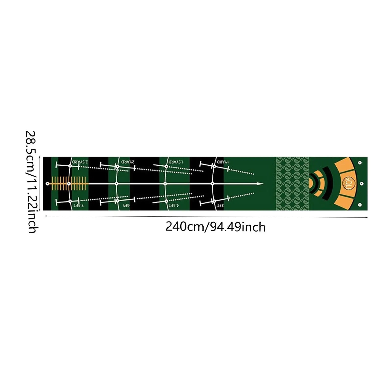 Golf Putting Mat – Portable Indoor Practice Green, Gift Set