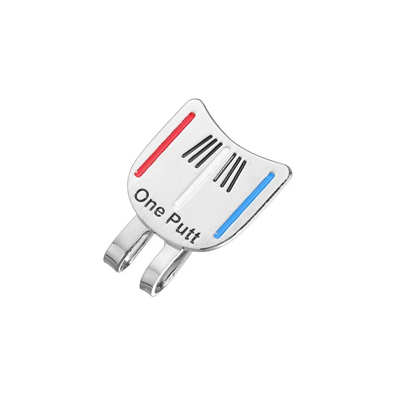 Golf Ball Marker Cap Clip – Magnetic Hat Clip with Ball Marker