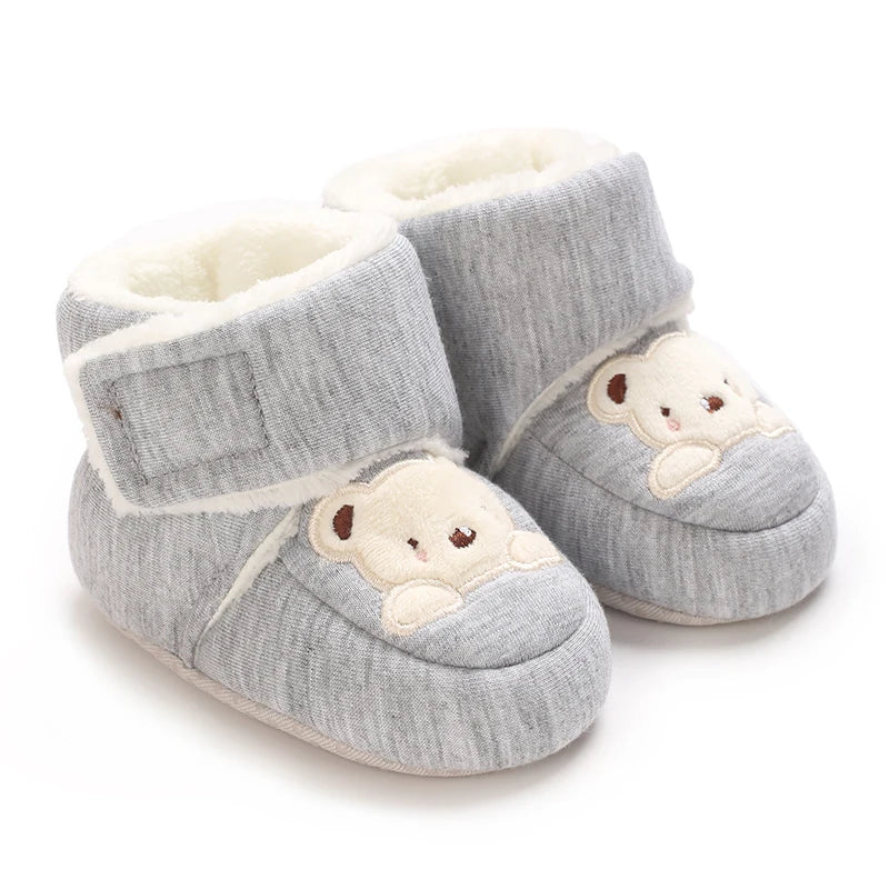 Baby Winter Boots – Soft Sole Anti-Slip Warm Toddler Booties for Boys & Girls