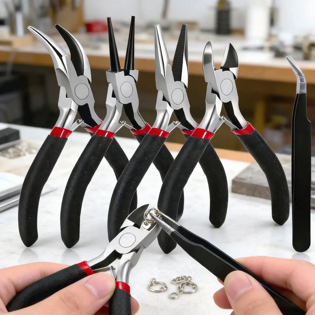 Jewellery Making Pliers Set – Beading & Wire Wrapping Jewelry Tools Kit
