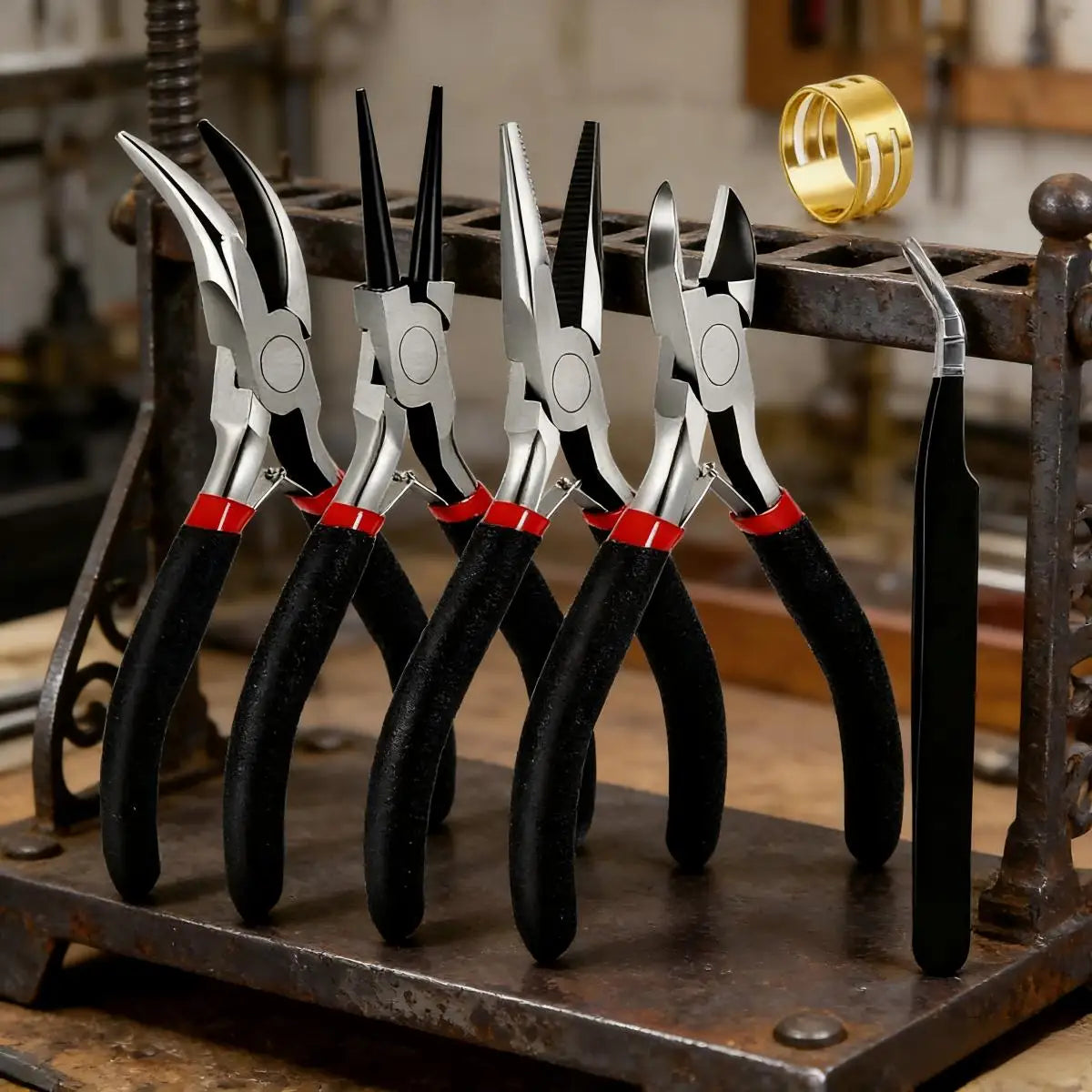Jewellery Making Pliers Set – Beading & Wire Wrapping Jewelry Tools Kit