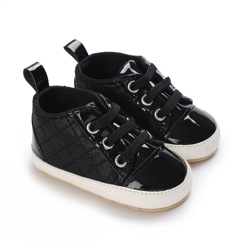 Baby First Walking Shoes – Soft Sole Anti-Slip Casual Sports Shoes, 0-18 Months