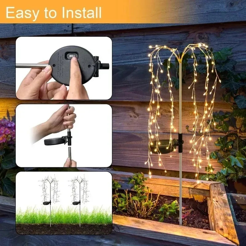 Warm LED String Lights – Fairy Festoon Lights for Indoor & Outdoor, 100/120/200 LED