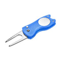 Golf Divot Tool – Foldable Metal Repair Tool with Magnetic Ball Marker