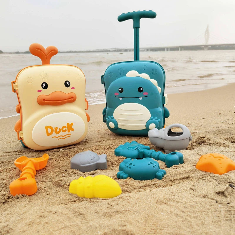 Kids Beach & Sand Toy Set – Bucket & Spade Sandpit Play Toys for Toddlers