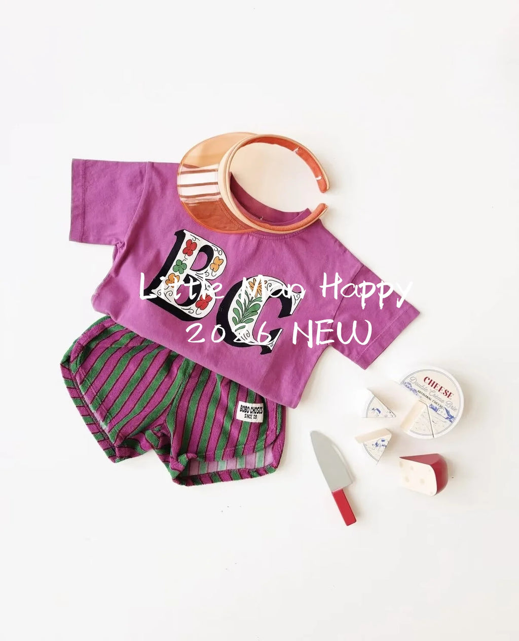 Girls Cotton T-Shirt – Short Sleeve Cartoon Print Top, Pure Cotton, 18M-15Y