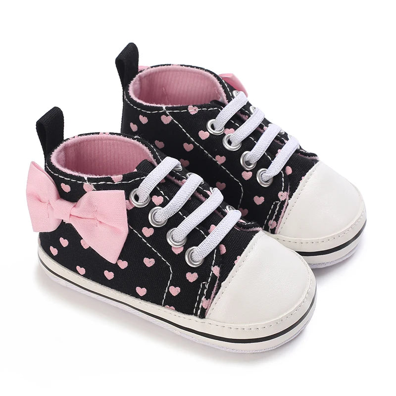 Baby First Walking Shoes – Soft Sole Anti-Slip Casual Sports Shoes, 0-18 Months