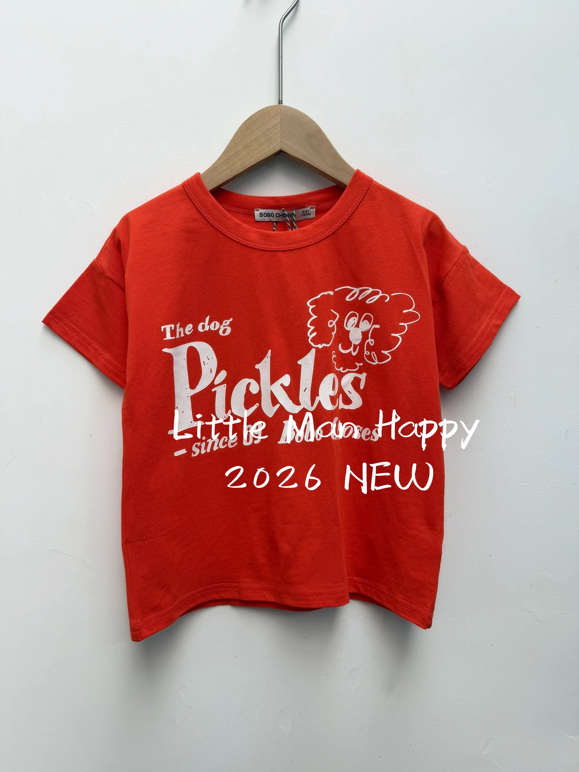 Girls Cotton T-Shirt – Short Sleeve Cartoon Print Top, Pure Cotton, 18M-15Y