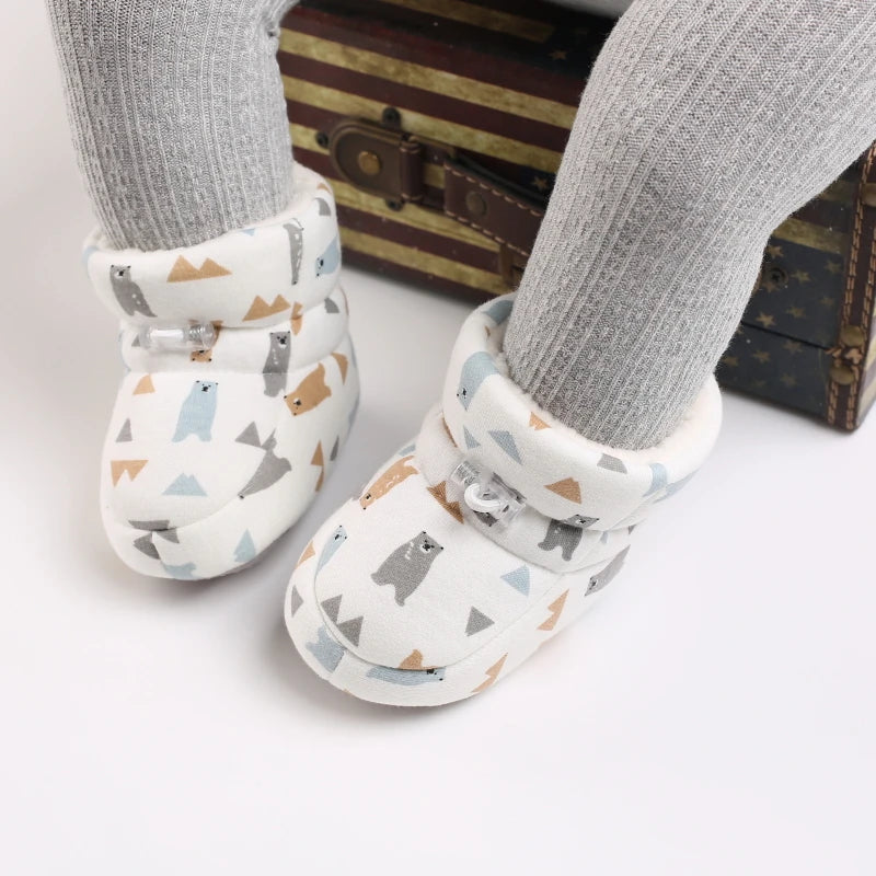 Baby Winter Boots – Soft Sole Anti-Slip Warm Toddler Booties for Boys & Girls