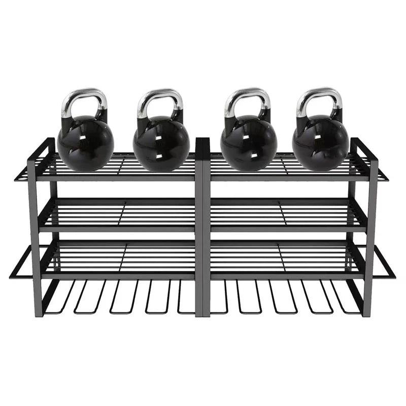 Wall-Mounted Tool Rack – Power Drill Organizer Storage Shelf for Garage & Workshop
