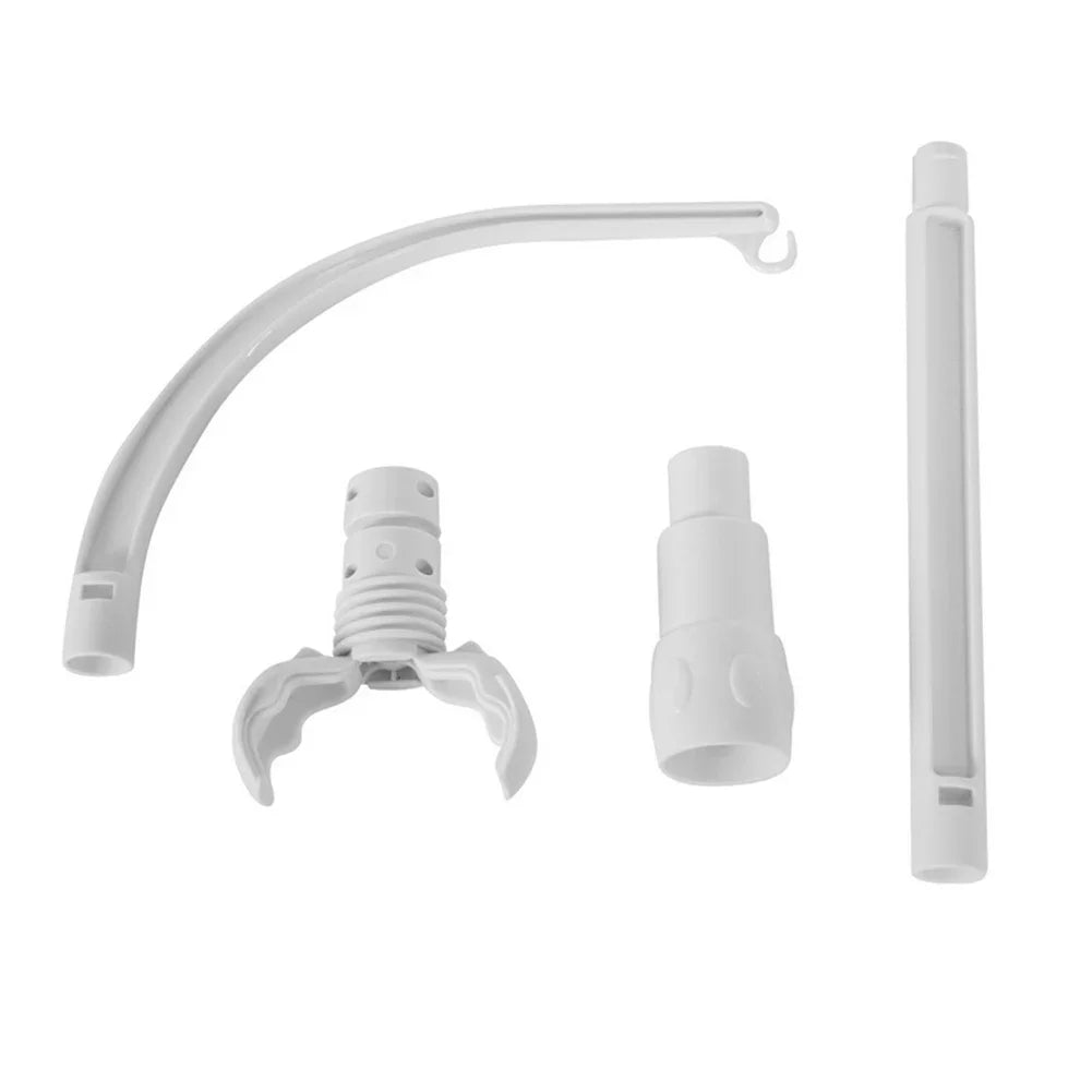 Baby Crib Mobile Arm – Hanging Rattle Toy Holder Bracket, Rotating Clip for Cot