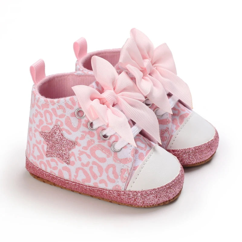 Baby First Walking Shoes – Soft Sole Anti-Slip Casual Sports Shoes, 0-18 Months
