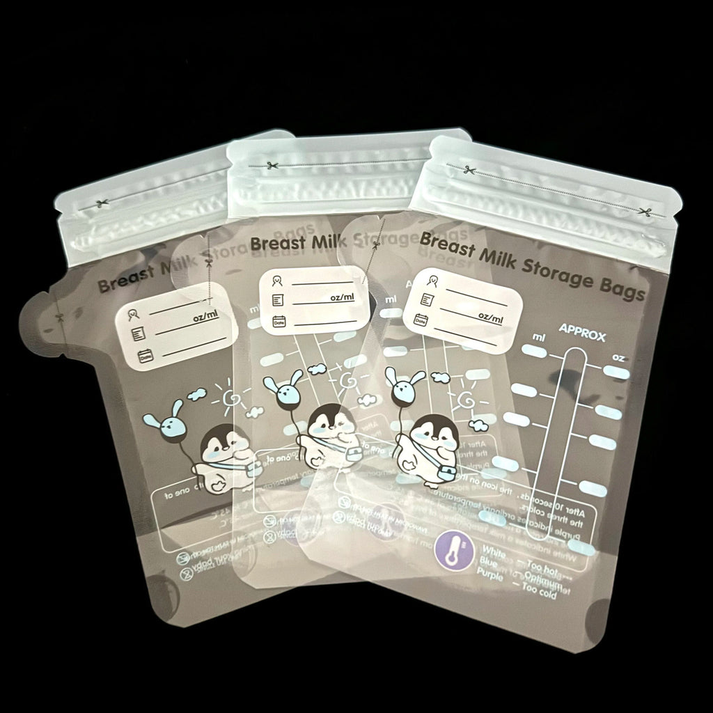 Breast Milk Storage Bags – 40-Pack 150ml BPA-Free Freezer Bags for Baby Food