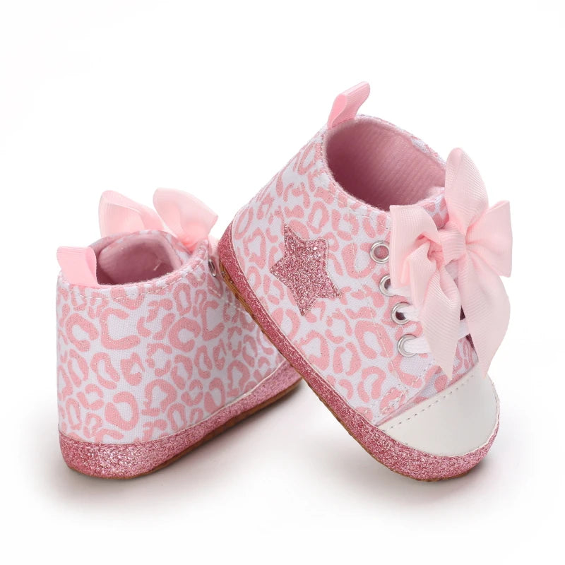 Baby First Walking Shoes – Soft Sole Anti-Slip Casual Sports Shoes, 0-18 Months