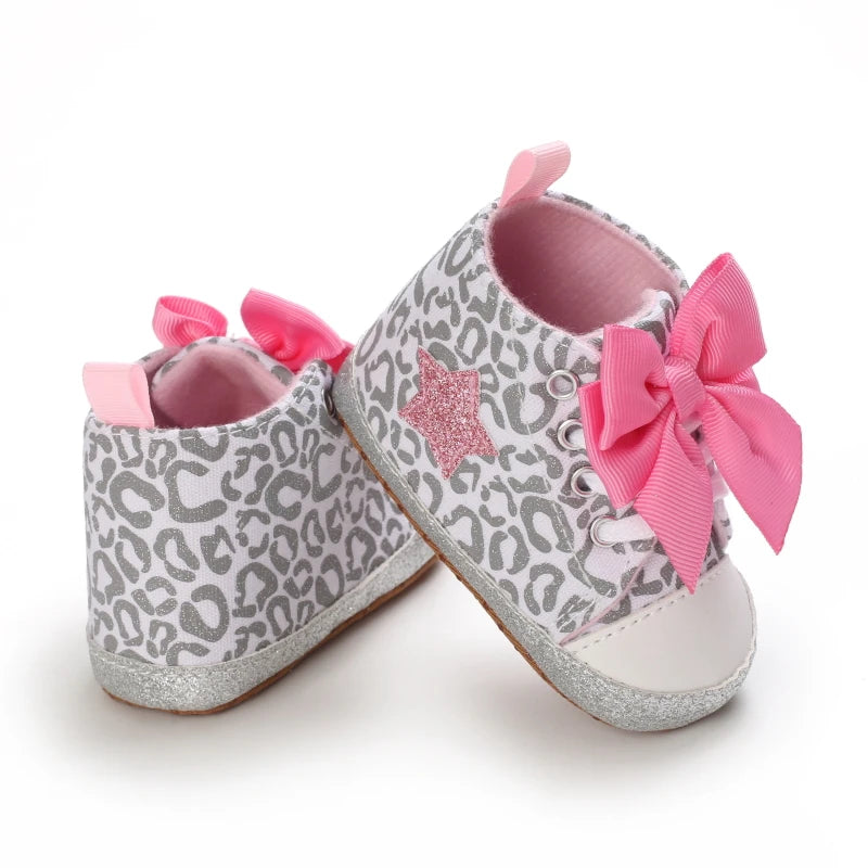Baby First Walking Shoes – Soft Sole Anti-Slip Casual Sports Shoes, 0-18 Months