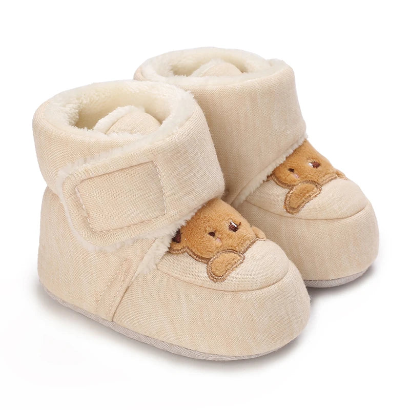 Baby Winter Boots – Soft Sole Anti-Slip Warm Toddler Booties for Boys & Girls