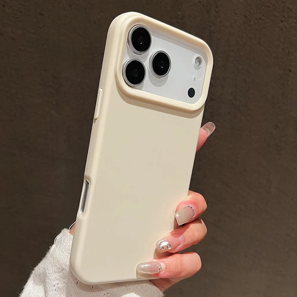 iPhone Case – Candy Colour Matte Silicone Shockproof TPU Cover for iPhone 17 Air & Pro Max