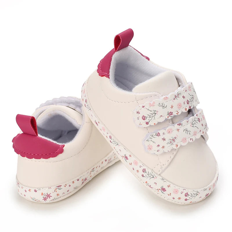 Baby First Walking Shoes – Soft Sole Anti-Slip Casual Sports Shoes, 0-18 Months
