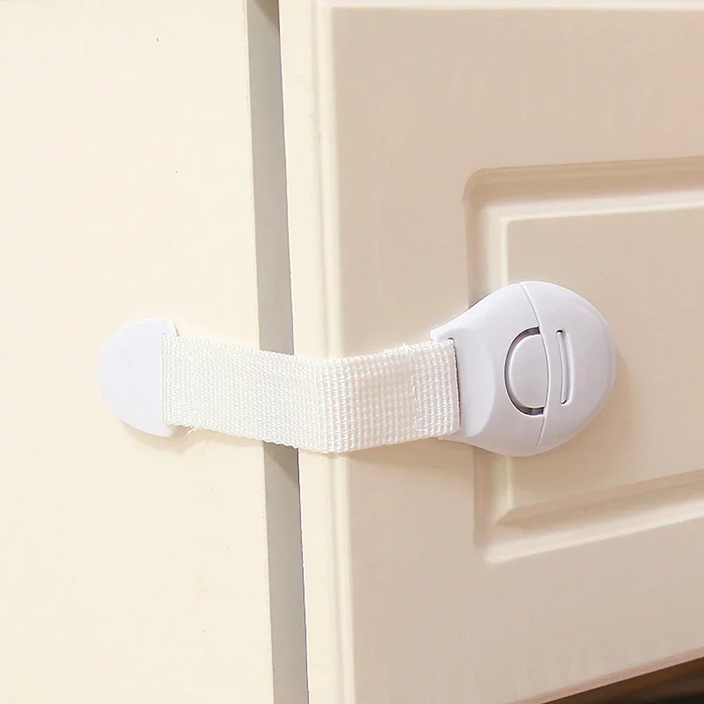 Baby Safety Cabinet Locks – Child-Proof Drawer & Door Locks, 1/5/10 Pack