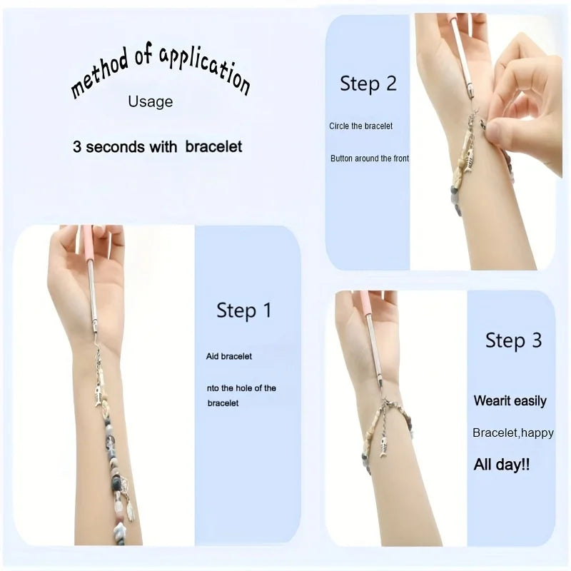 Bracelet Fastening Helper – Jewellery Clasp Tool Aid for Bracelets & Watches