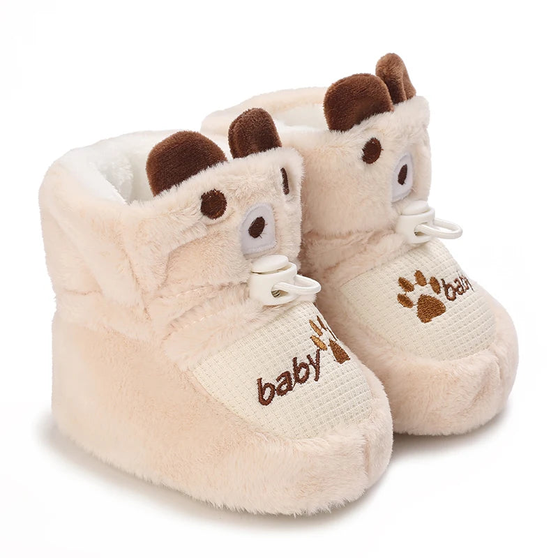 Baby Winter Boots – Soft Sole Anti-Slip Warm Toddler Booties for Boys & Girls