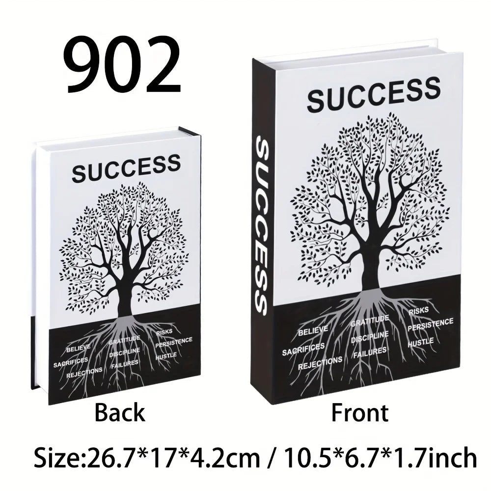 Decorative Book Set – 3-Piece Faux Books for Shelf & Home Decor