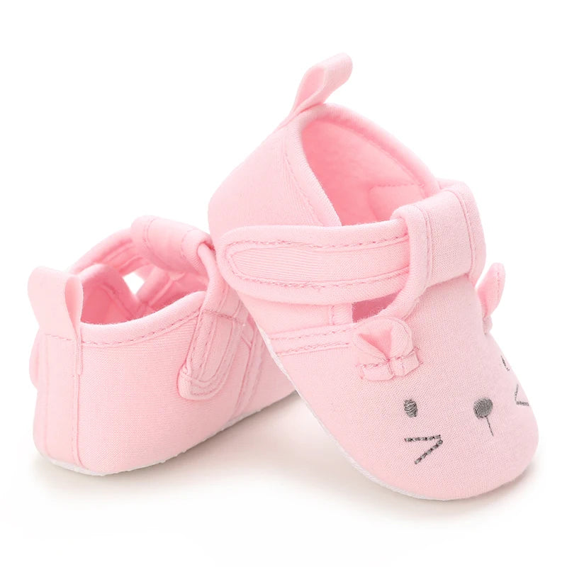 Baby First Walking Shoes – Soft Sole Anti-Slip Casual Sports Shoes, 0-18 Months