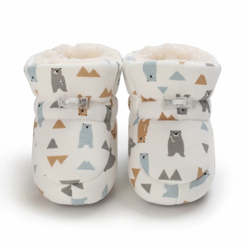 Baby Winter Boots – Soft Sole Anti-Slip Warm Toddler Booties for Boys & Girls