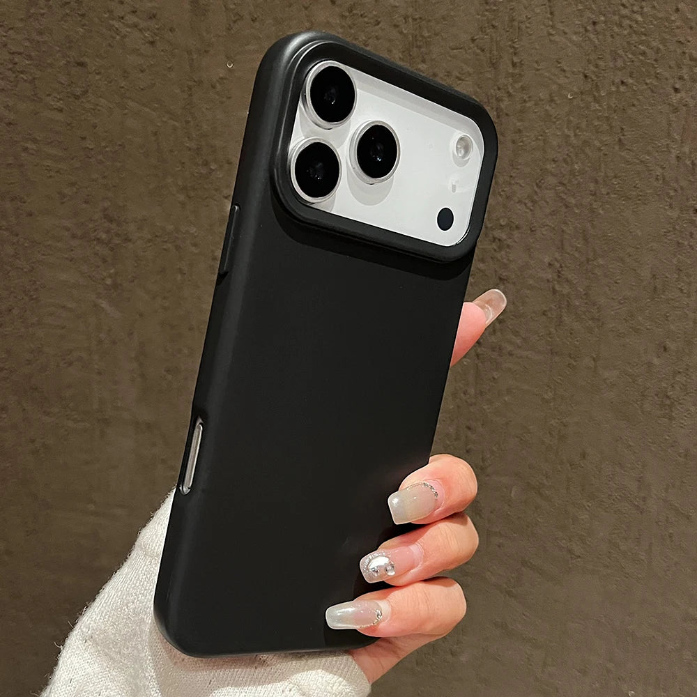 iPhone Case – Candy Colour Matte Silicone Shockproof TPU Cover for iPhone 17 Air & Pro Max