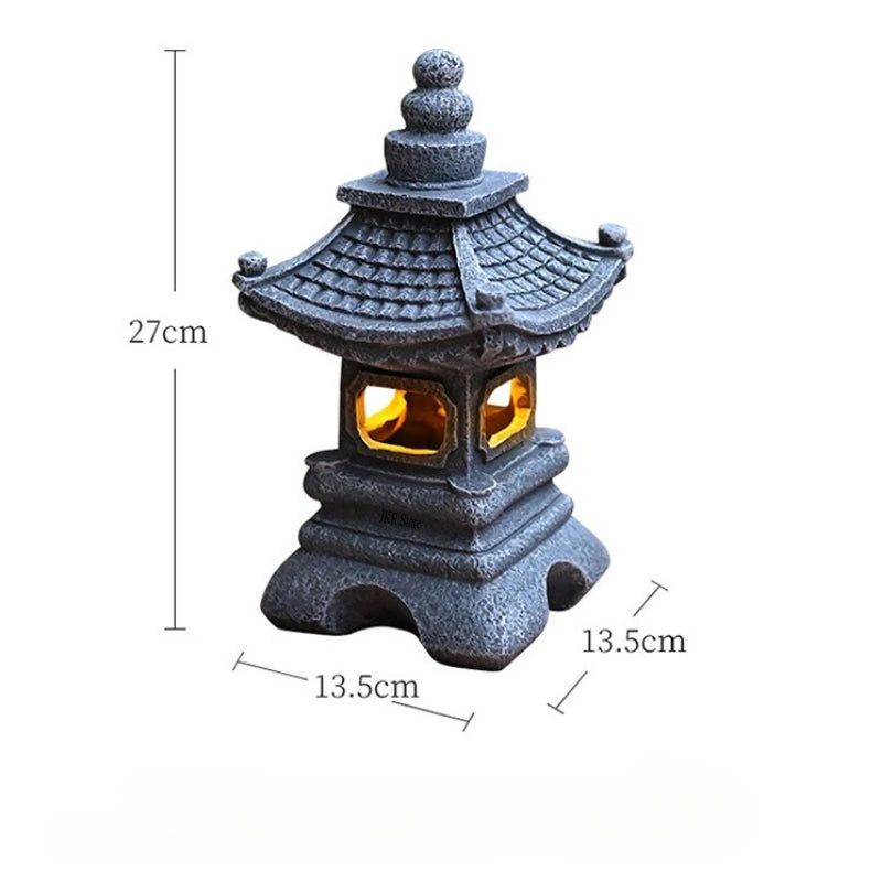 Solar Garden Sculpture Light – Decorative Outdoor Solar Stake Light for Yard & Path
