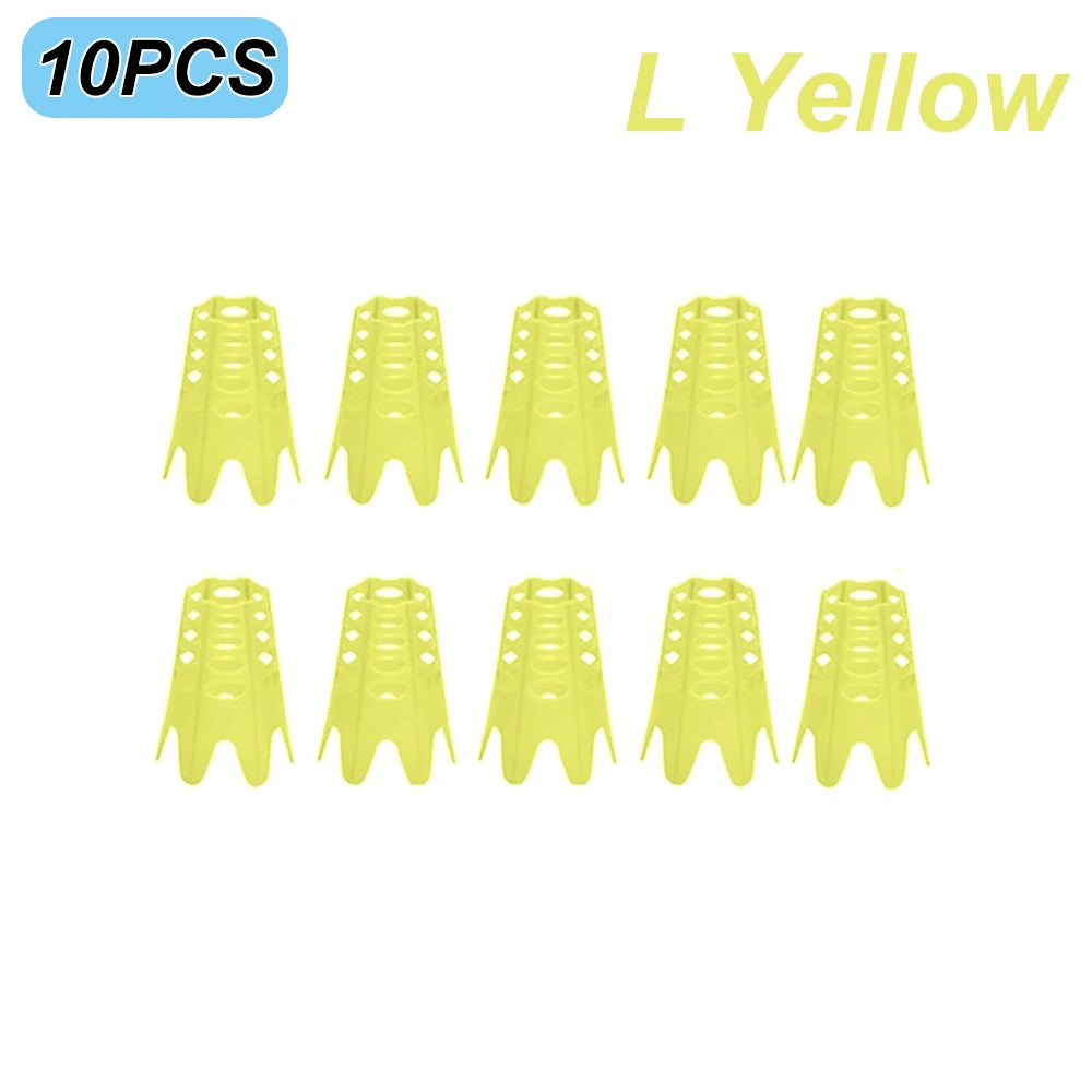Golf Simulator Tees – Rubber Practice Tees for Hitting Mats, 10-Piece Set
