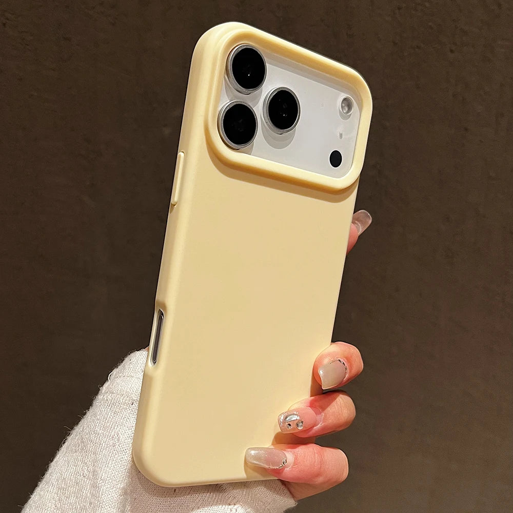 iPhone Case – Candy Colour Matte Silicone Shockproof TPU Cover for iPhone 17 Air & Pro Max