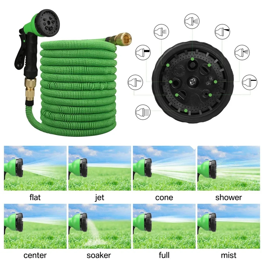 Garden Hose Nozzle – 8-Mode High Pressure Water Spray Gun for Car Wash & Watering
