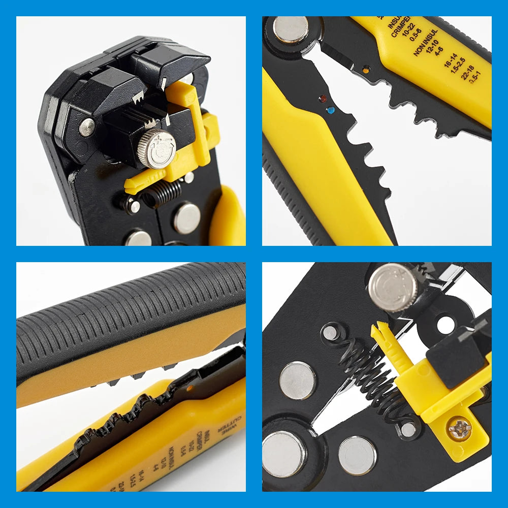 Automatic Wire Stripper Pliers – Self-Adjusting Crimping & Cutting Tool