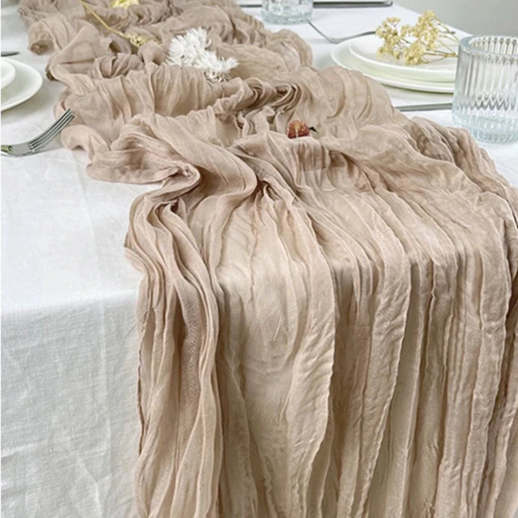 Sheer Gauze Table Runner