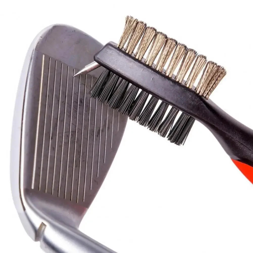 Golf Club Cleaning Brush – 2-Sided Groove Cleaner Tool, Multiple Colours