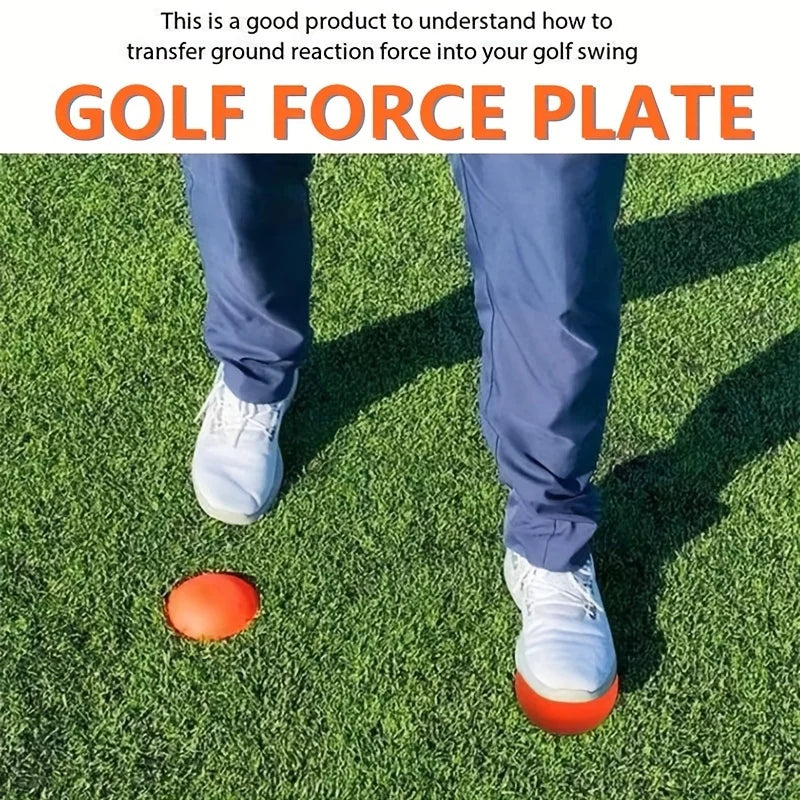 Golf Force Plate Trainer – Swing Speed Training Aid, Pair