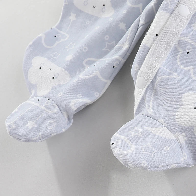 Baby Romper – Soft Newborn Bodysuit Jumpsuit for Boys & Girls, 0-9 Months