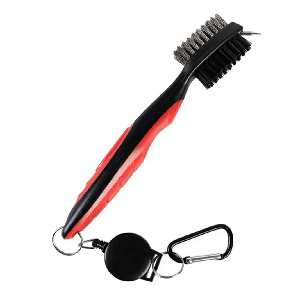 Golf Club Cleaning Brush – 2-Sided Groove Cleaner Tool, Multiple Colours