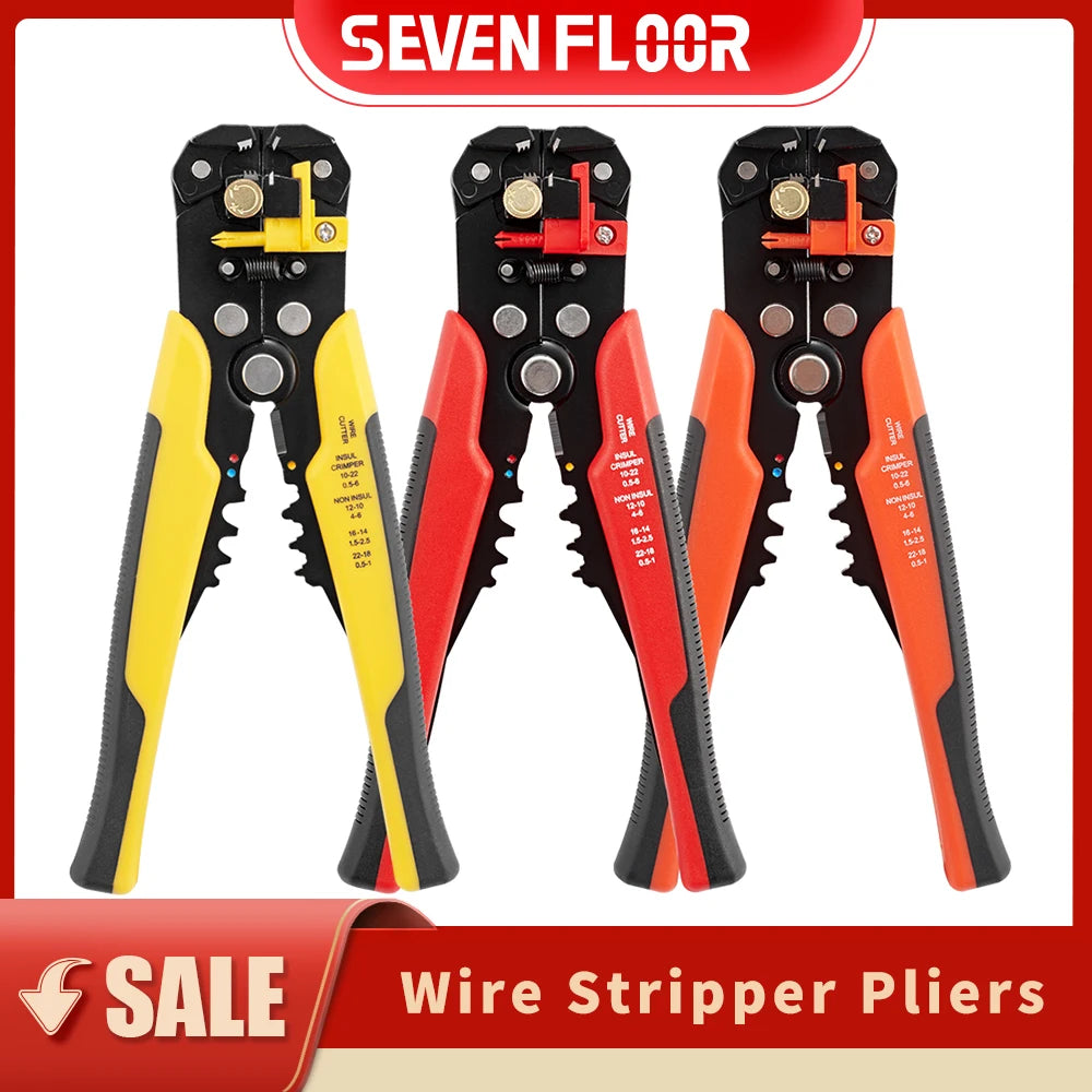 Automatic Wire Stripper Pliers – Self-Adjusting Crimping & Cutting Tool