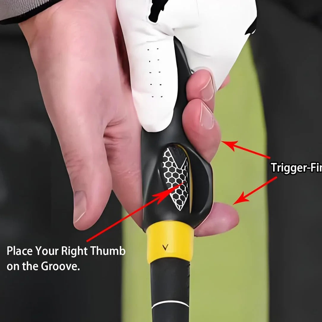 Golf Grip Correction Trainer – Beginner Swing Grip Training Aid