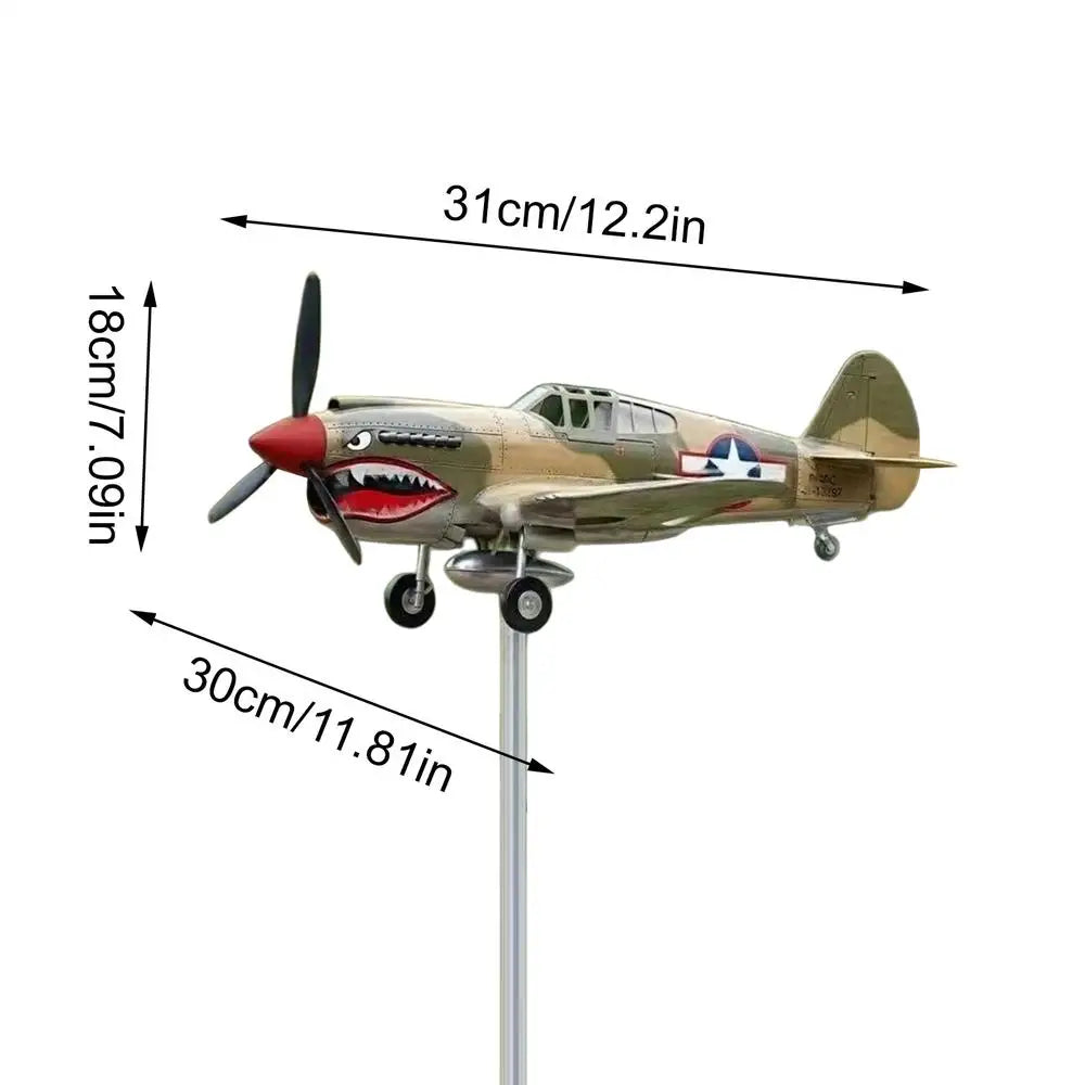 Garden Wind Spinner – Kinetic Outdoor Wind Spinner Decor for Yard & Patio, Green