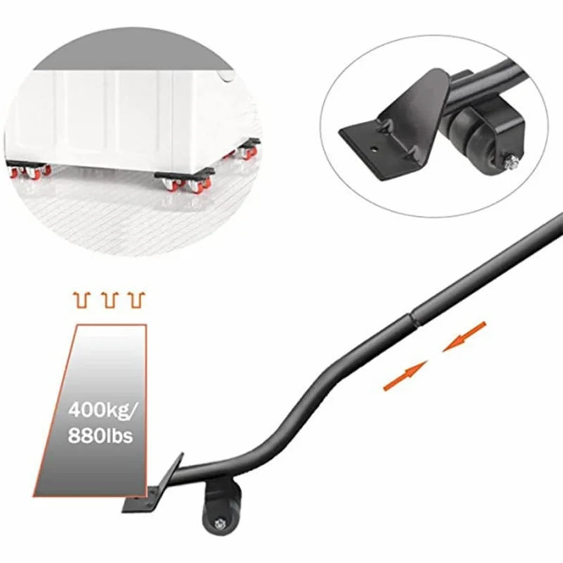 Furniture Mover Set – Lifter Tool with Slider Pads for Moving Heavy Furniture & Appliances